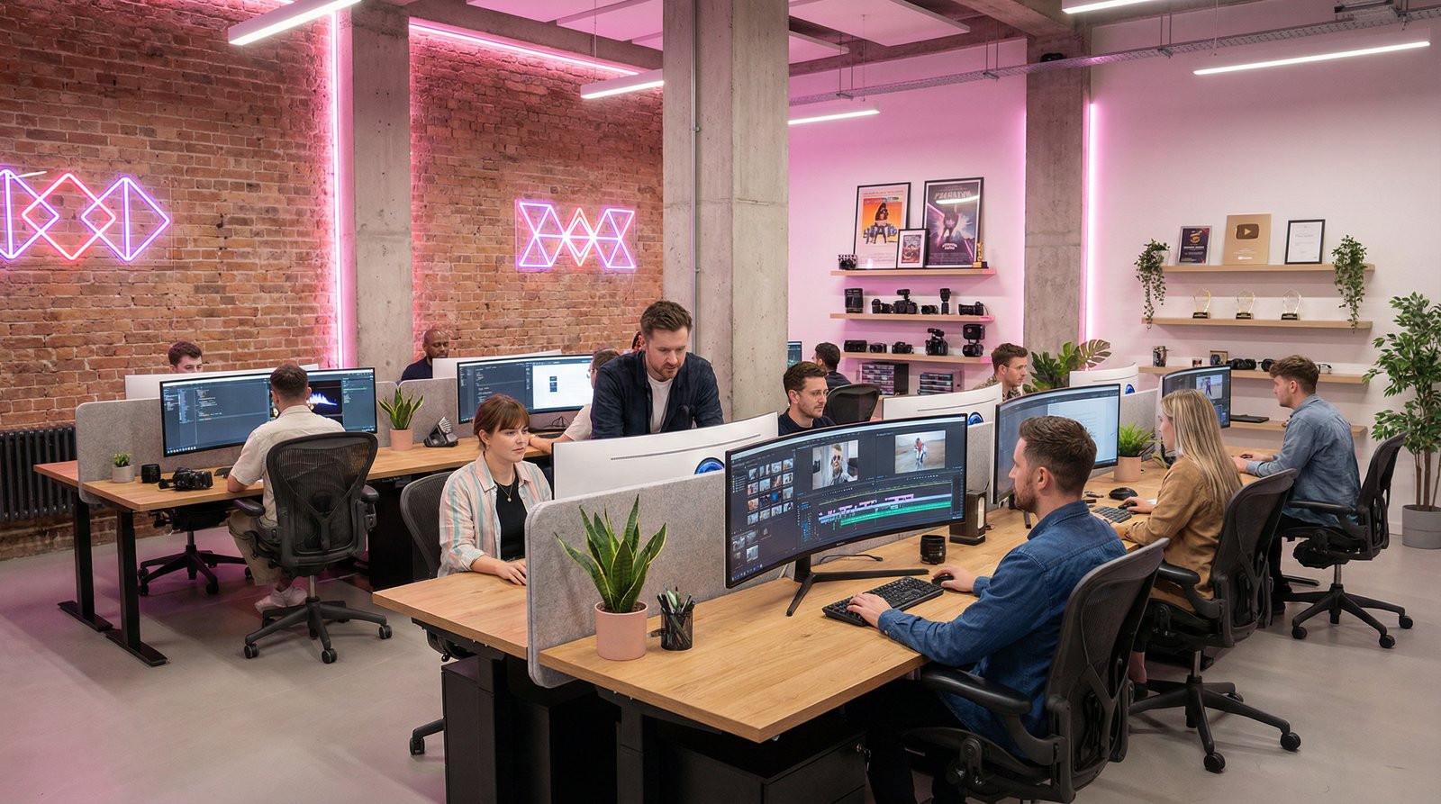 媚黑影视传媒公司视频工作室