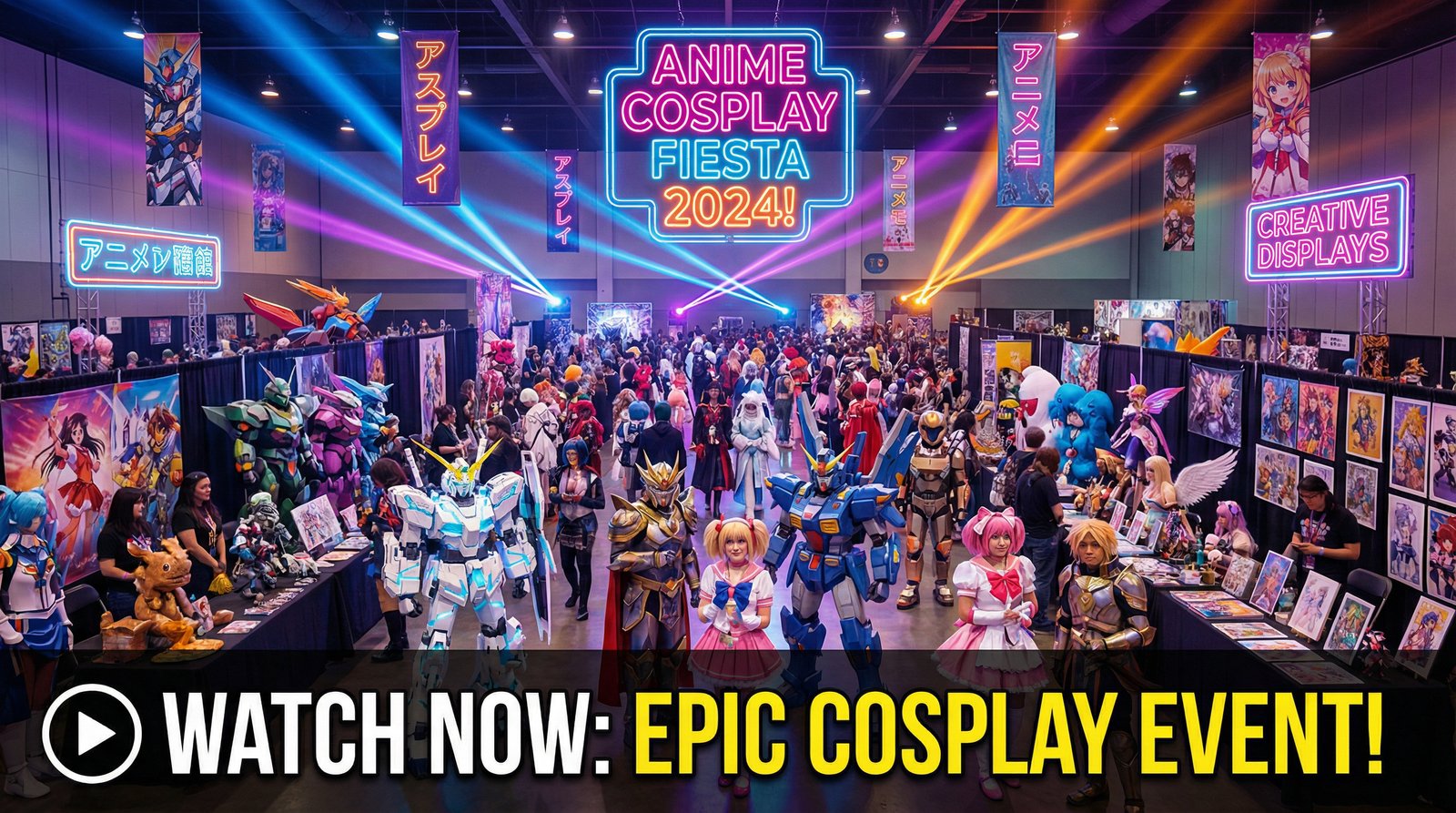 媚黑动漫嘉年华Cosplay视频